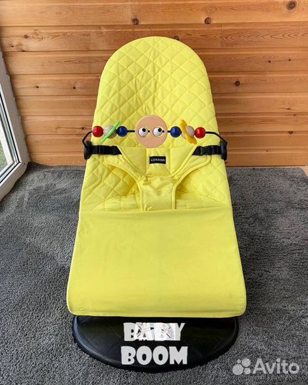 Детский шезлонг аналог baby bjorn