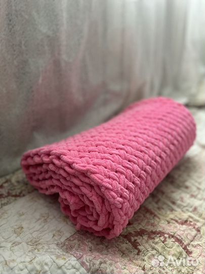 Плед детский плюшевый