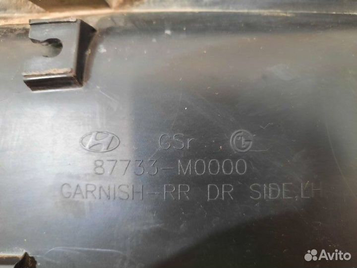 Накладка двери задняя левая Hyundai Creta 1 2015