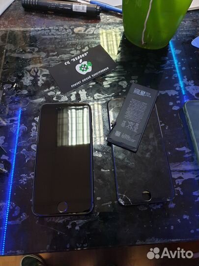 Замена батареи на iPhone/Android