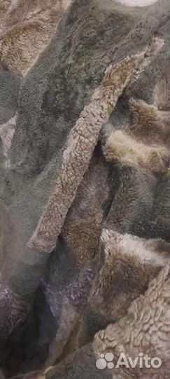 Плед из овчинки