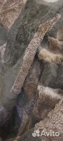 Плед из овчинки