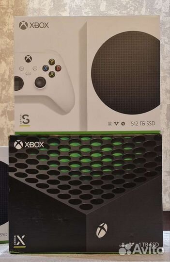 Xbox series s,x новые, гарантия
