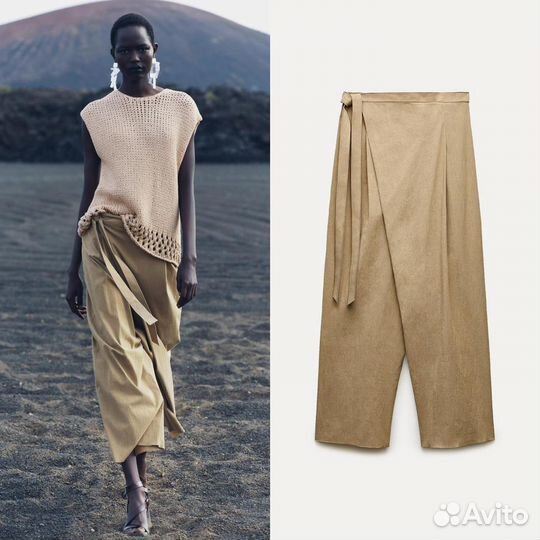 Брюки Zara Новая коллекция 2024