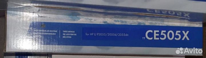 Тонер-картридж для HP NV-CE505X 1 pcs(шт.) 1 234р