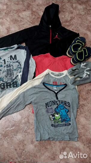 Вещи пакетом на мальчика рост130-150