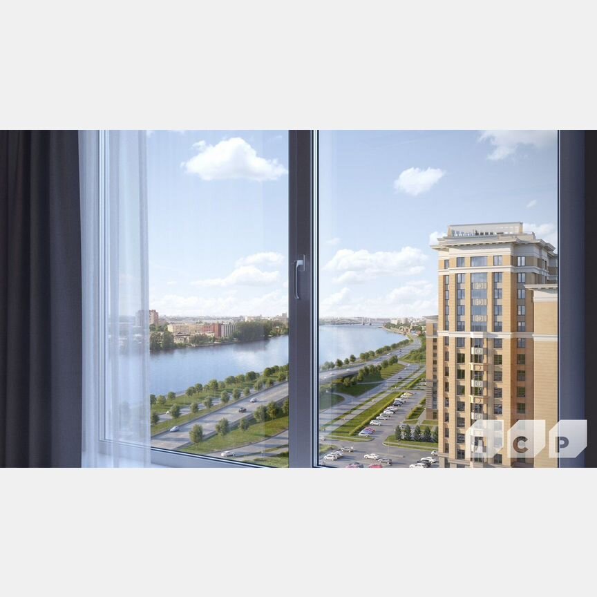 2-к. квартира, 72,3 м², 2/13 эт.