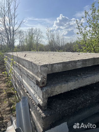 Плиты перекрытия бу