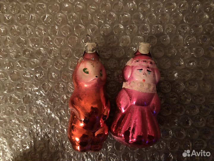 Елочные игрушки СССР одним лотом