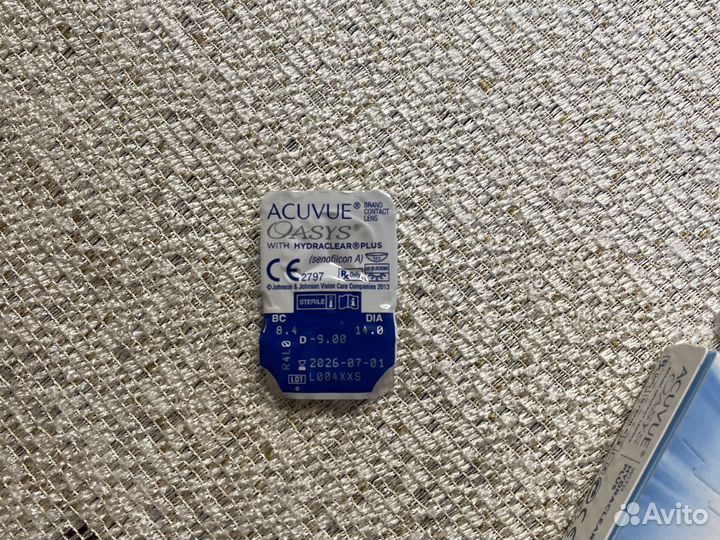 Линзы контактные acuvue oasys двухнедельные