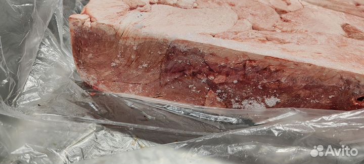 Легкое говяжье в брикетах для собак