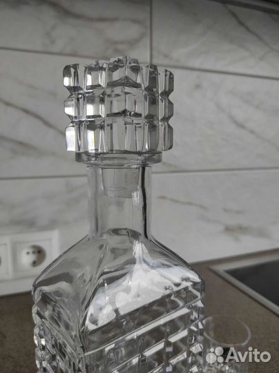Графин и стопки Дятьковский хрусталь