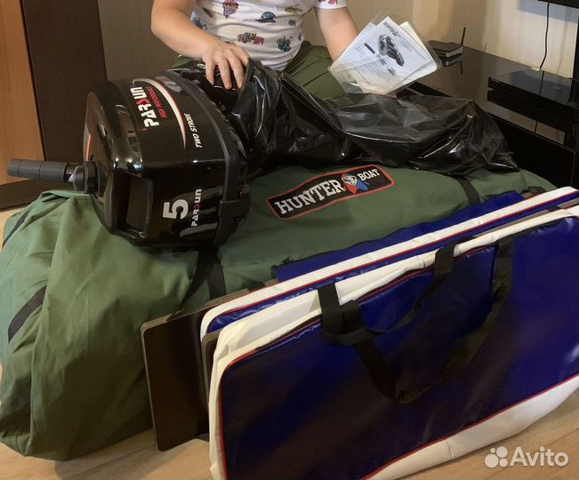 Лодка и мотор