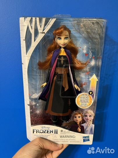 Кукла Анна и Эльза холодное сердце /мерцающие