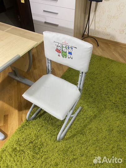 Растущая парта и стул деми