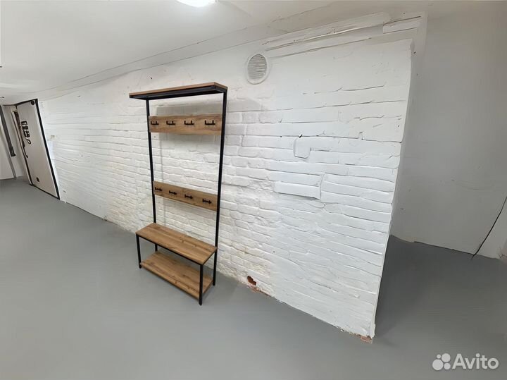 Вешалка настенная, напольная, лофт, в прихожую