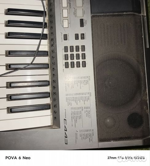 Синтезатор yamaha psr e 443