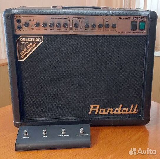 Ламповый комбоусилитель Randall RG50TC