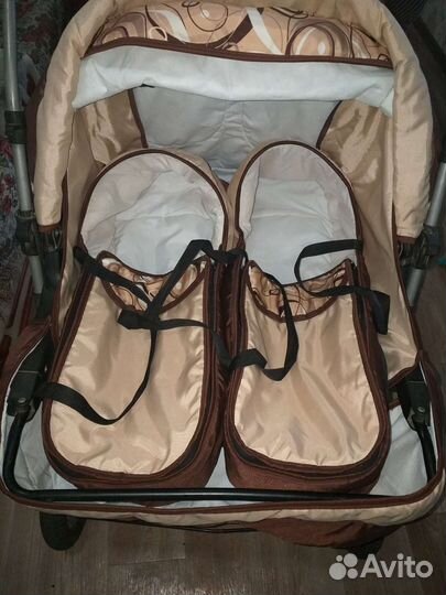 Коляска для двойни в отличном состоянии