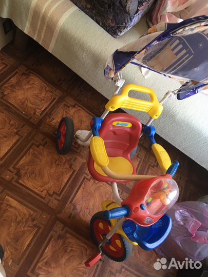 Детский велосипед игрушка