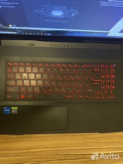 Игровой ноутбук msi 17 3