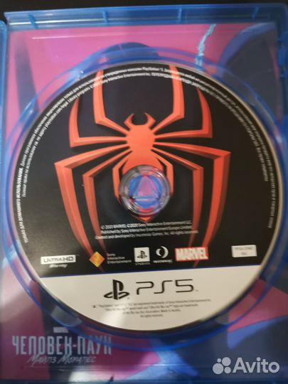 Spider man miles morales ps5 диск