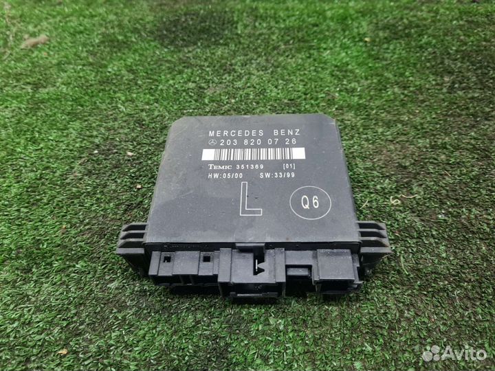 Блок комфорта задний левый Mercedes C-Class W203