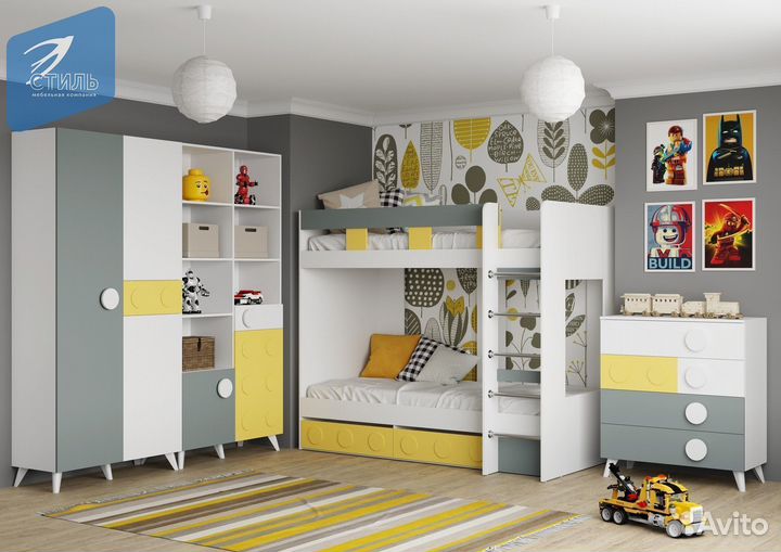 Кубо Стол письменный Белый (гладкий) Грин Грей Соф