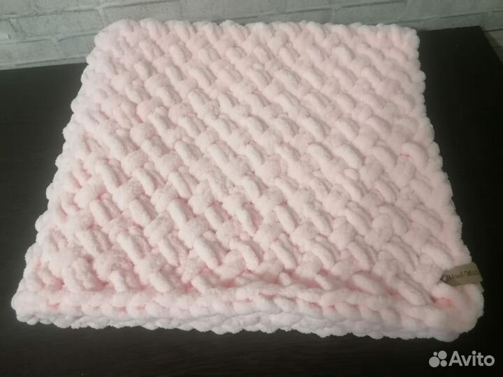 Плюшевый плед 80*80