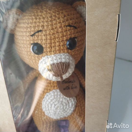 Мягкая игрушка львенок