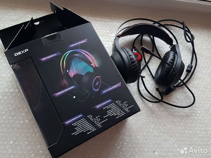 Игровые наушники с микрофоном