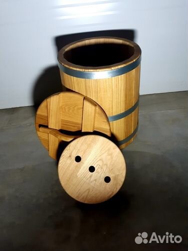 Кадка дубовая 12 л