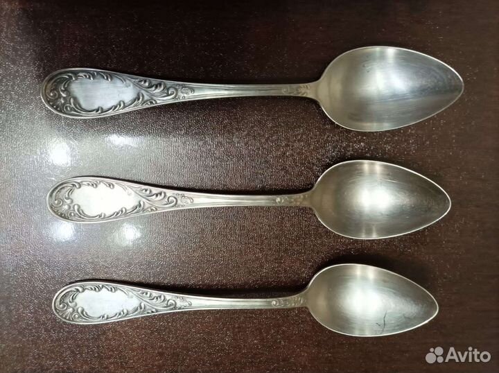 Мельхиоровые ложки столовые СССР 50-60 годы
