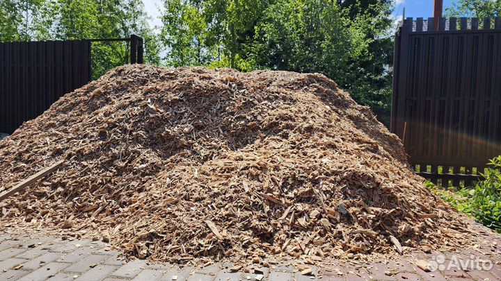 Щепа мульча