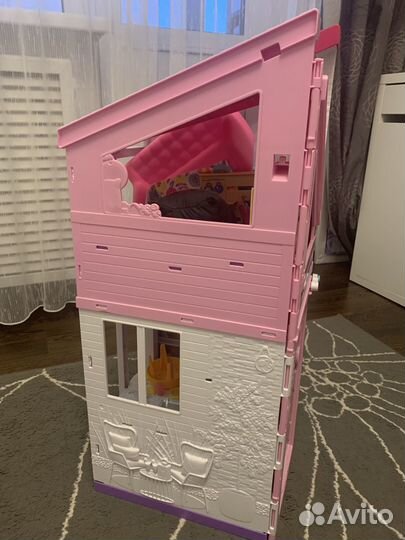 Кукольный дом Барби с мебелью и аксессуарами