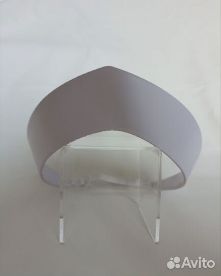 Кокошник современный белый