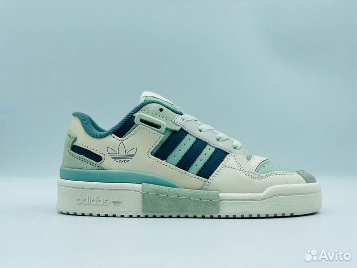 Кроссовки Adidas forum голубые разм 37