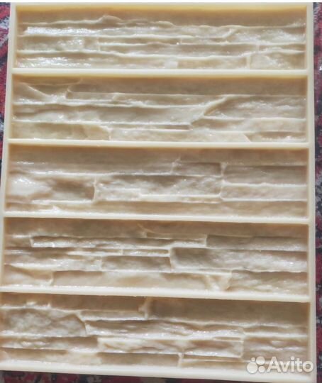 Форма для заливки гипса кирпич