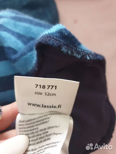 Шапка шлем lassie 52