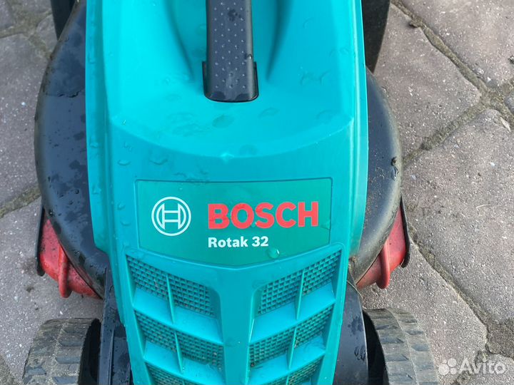 Газонокосилка электрическая bosch Rotak 32