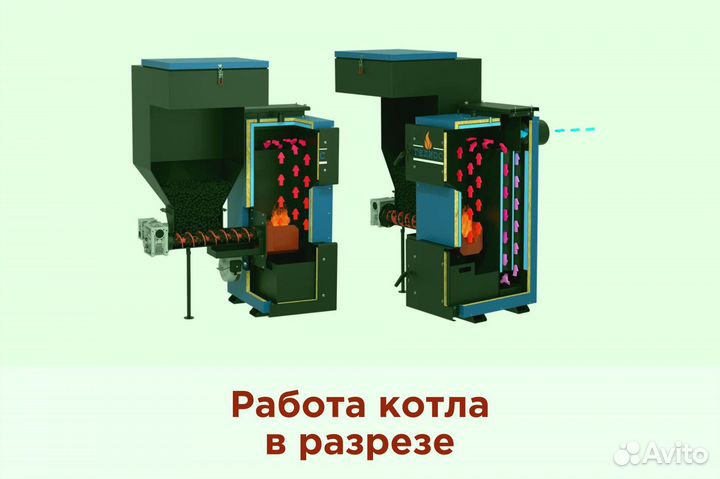 Экономичный котел для детского сада (угольный)