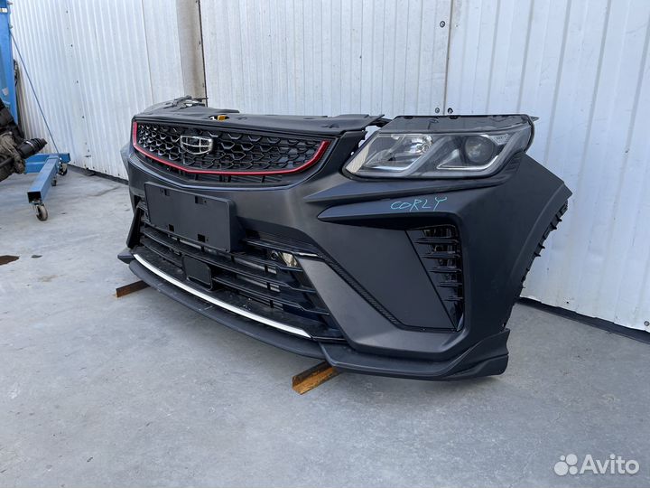 Ноускат + крылья, капот Geely Coolray v-1792