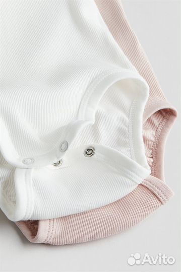 Комплект боди в рубчик H&M 80