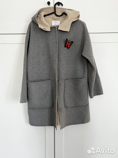 Пальто для девочки zara