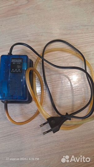 Компрессор воздушный бу для аквариума