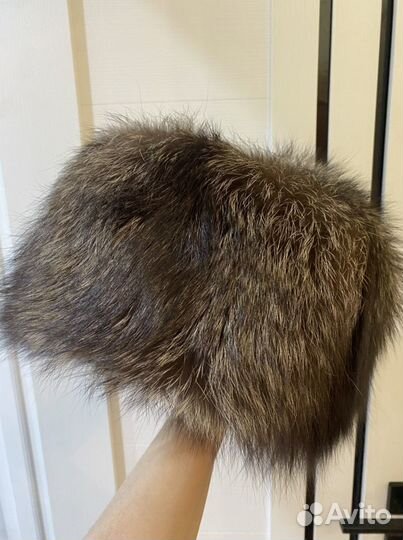 Шапка чернобурка натуральная