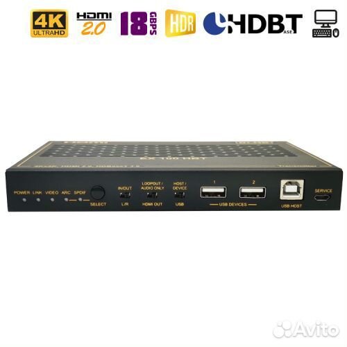 Hdmi 2.0 удлинитель по UTP с hdbaset/Dr.HD EX100