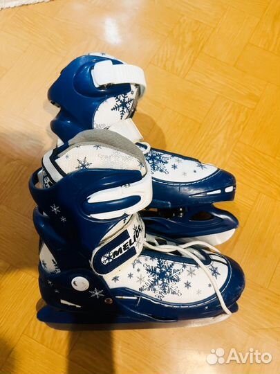 Коньки детские раздвижные