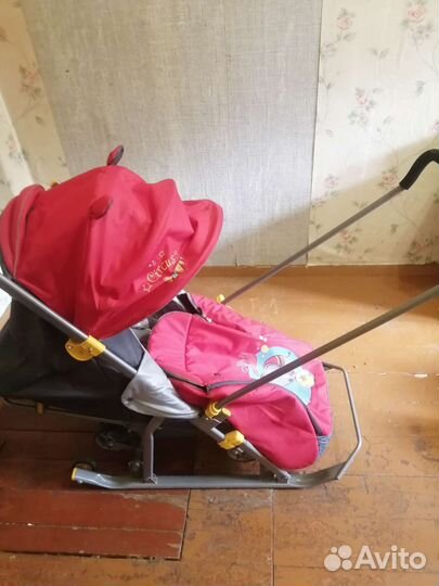 Санки коляска ника 7