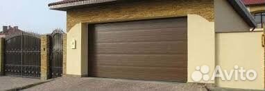 Секционные ворота гаражные автоматические